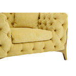 Esme Pistachio Green Tufted Armchair