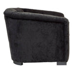 Fenton Black Fabric Armchair