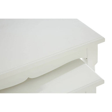 Hendra White Set Of Three Nesting Tables