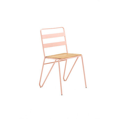 District Pink Metal Chair