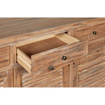 Lyon Oak Wood Sideboard with Whitewash Finish