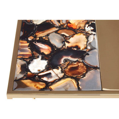 Vita Agate Square Table