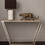 Vita White Agate Console Table