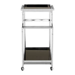 Novo 3 Tier Trolley With Silver Finish Frame