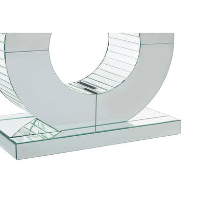 Gianara Mirrored Console Table