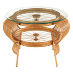 Mantis Gold Finish Table