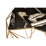 Relic Dark Petrified Wood Side Table