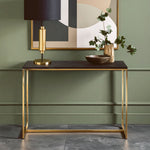 Relic Dark Petrified Wood Console Table