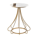 Vizzini Marble And Agate Side Table