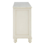 Loire 6 Drawer White Sideboard