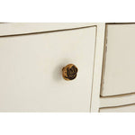 Loire 6 Drawer White Sideboard