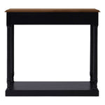 Loire 1 Drawer Black Console Table
