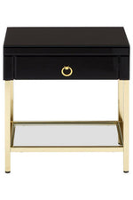 Kensington Townhouse Black And Gold Side Table