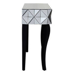 Soho Smoke Glass Two Drawer Console Table