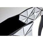 Soho Smoke Glass Two Drawer Console Table