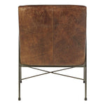 Hoxton Brown Leather Lounge Chair