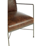 Hoxton Brown Leather Lounge Chair