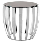 Yasmin Stainless Steel Side Table