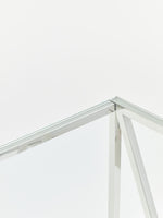 Allure Silver Cross Design Console Table