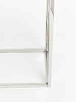 Allure Silver Cross Design Console Table
