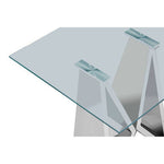 Allure Chrome Wing Base End Table