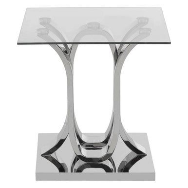 Allure Curved Base End Table