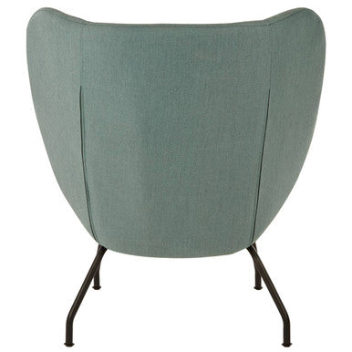 Kolding Green Fabric Accent Chair