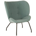 Kolding Green Fabric Accent Chair