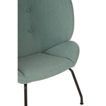 Kolding Green Fabric Accent Chair