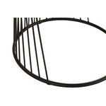 Trento Set of 2 Glass Top Side Tables