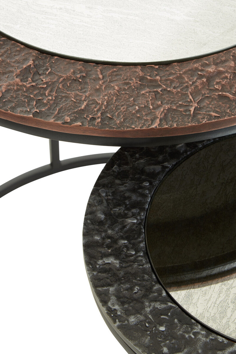 Akola Set Of 2 Round Nesting Tables