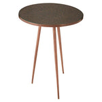 Akola Copper Finish Side Table