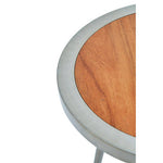 Almora Acacia Wood Round Side Table