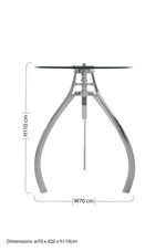 Maxi Crank Mechanism Adjustable Table