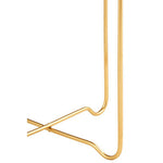 Templar Black Finish Round Top Side Table