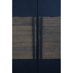 Salvar 2 Tone Oak Wood Tall Cabinet