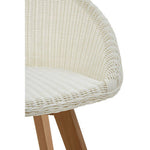 Lovina White Rattan Effect Dining Chair