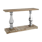 Richmond White Washed Pine Wood Console Table