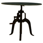 Vasco Small Bar Table with Green Marble Top