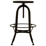 Vasco Black And Green Finish Bar Stool