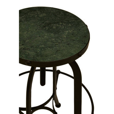Vasco Black And Green Finish Bar Stool