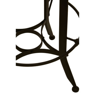 Vasco Black And Green Finish Bar Stool