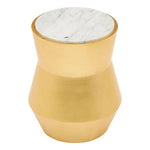 Lino Small Gold Drum Side Table