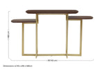 Villi 3 Tier Console Table