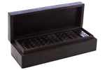 Churchill Games Black Mango Wood Domino Set