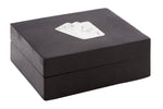 Churchill Games Black Mango Wood Playing Card Box