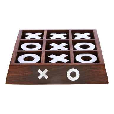 Churchill Games Sheesham Wood Noughts and Crosses