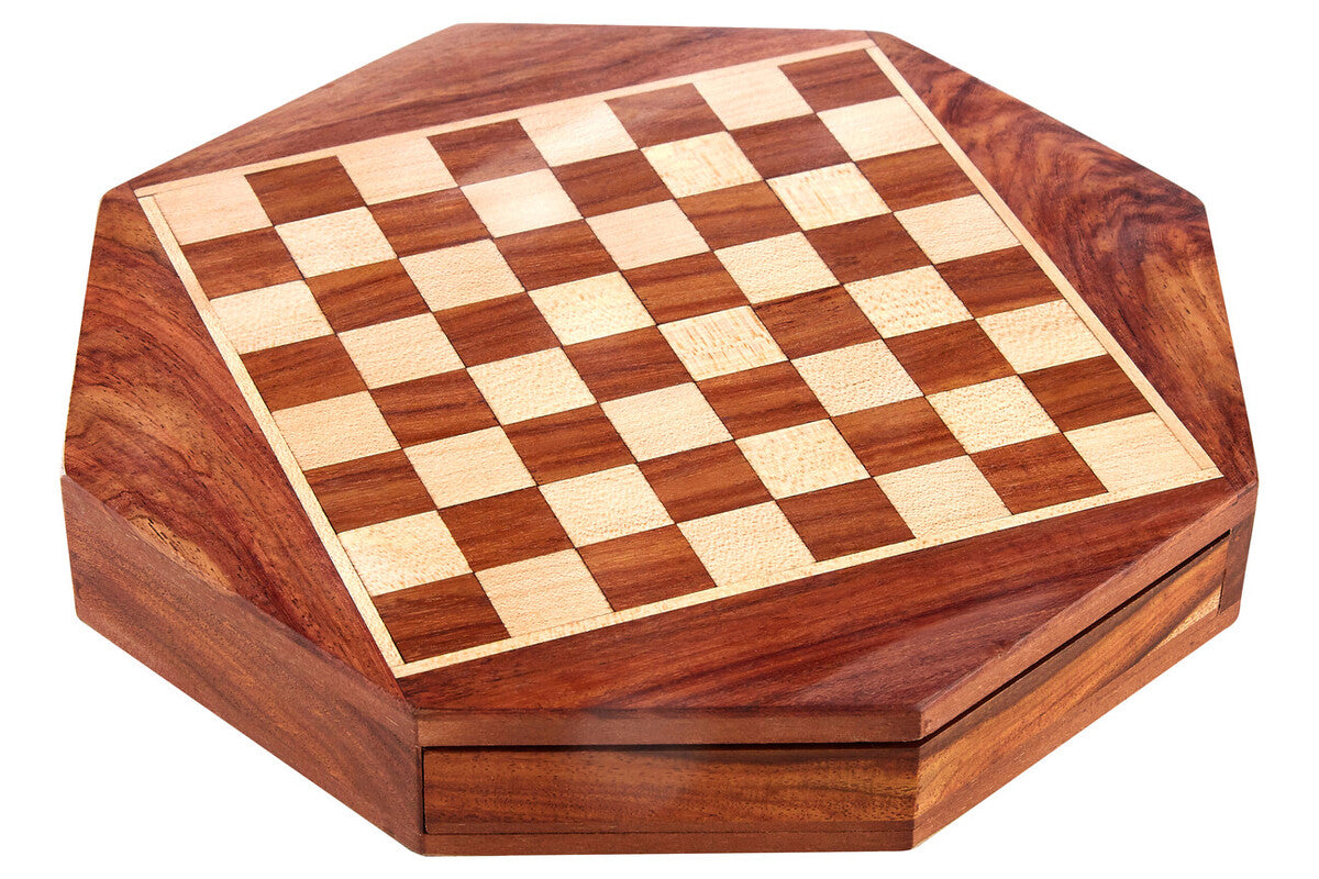 Churchill Games Octagonal Magnetic Chess Game