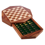Churchill Games Octagonal Magnetic Chess Game