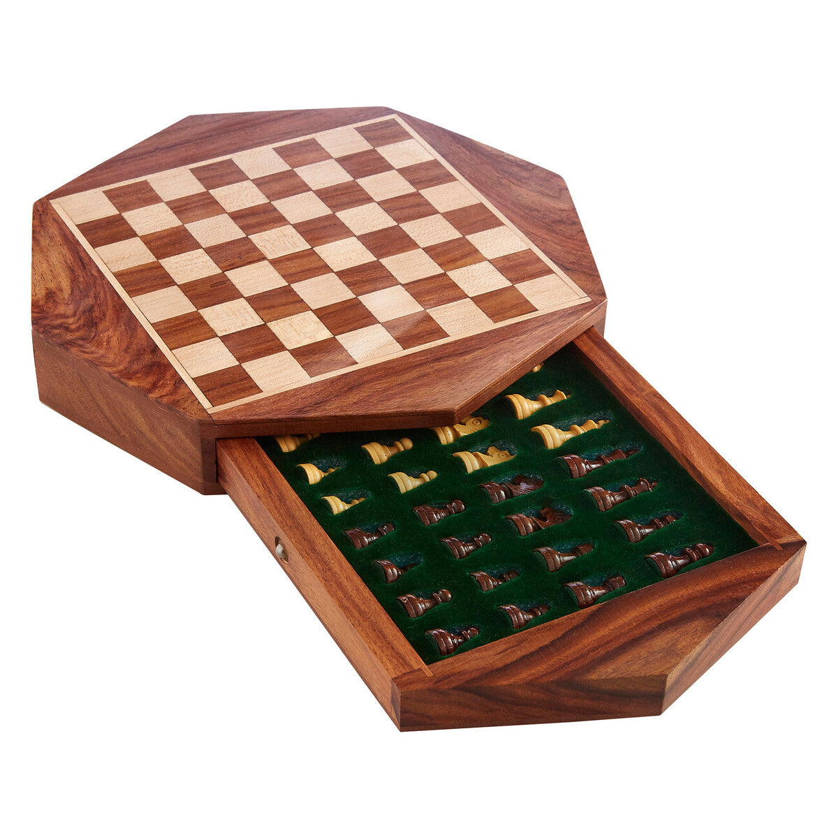 Churchill Games Octagonal Magnetic Chess Game